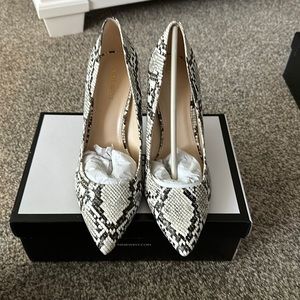 Brand new with tags snakeskin pumps - super cute!